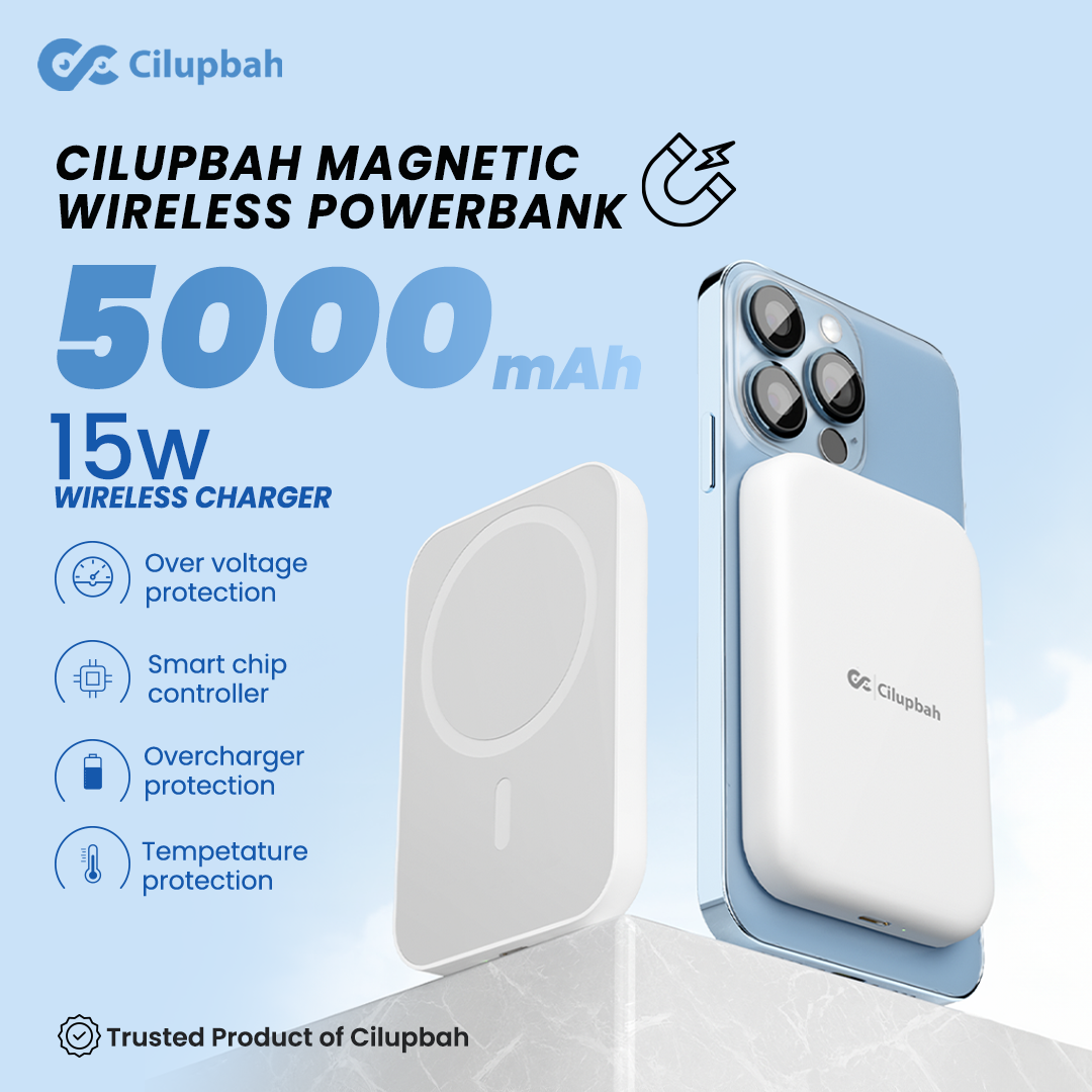 Powerbank Wireless 15W + PD20W (5000mah)