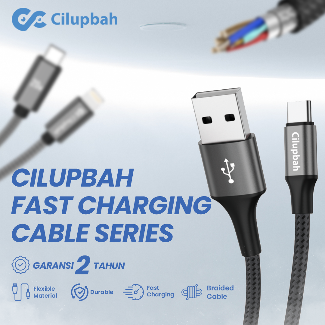 Kabel Data Braided 10W - USB to Type C