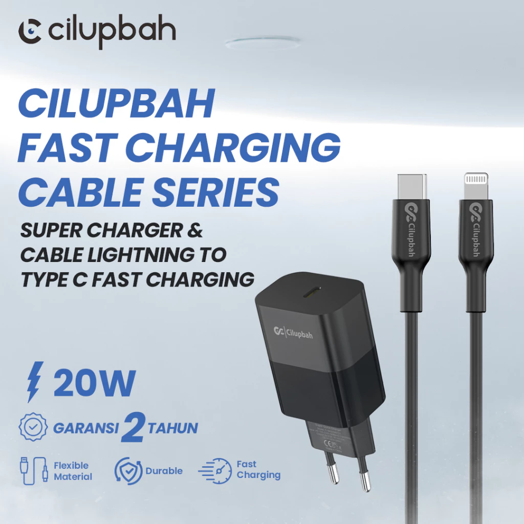 Kabel Data Lightning 20W - Apple MFI Certified