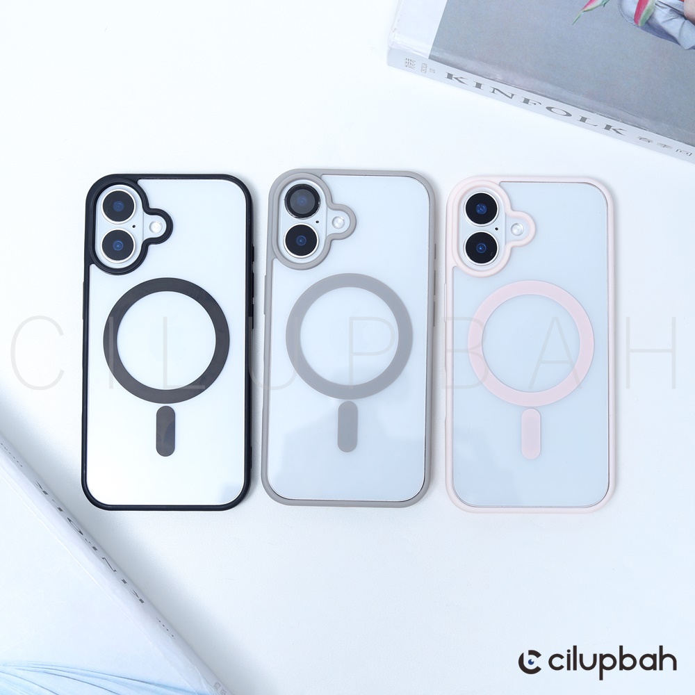 CILUPBAH Clear Acrylic Magsafe Case for iPhone 11 12 13 14 15 16 17 Plus Pro Max
