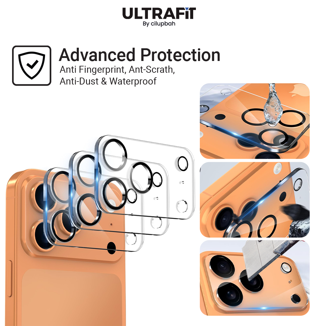 Tempered glass camera cp ip 17-2