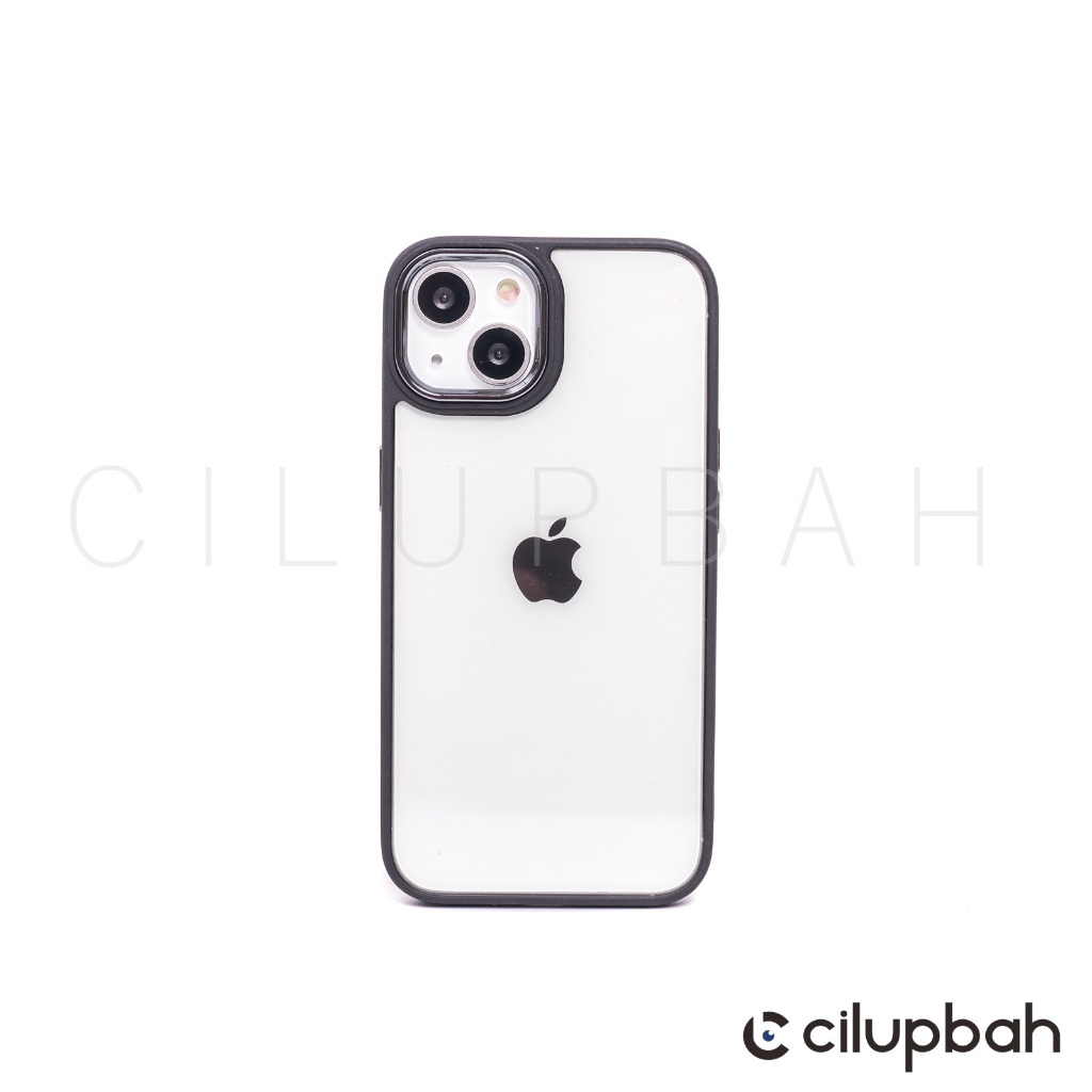 CILUPBAH Clear Acrylic Plating Case For iPhone XR XS MAX 11 12 13 14 15 16 Plus Pro Max