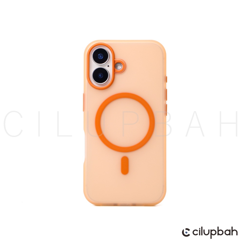 CILUPBAH Jelly Frosted Magsafe Case for iPhone 11 12 13 14 15 16 17 Air Plus Pro Max