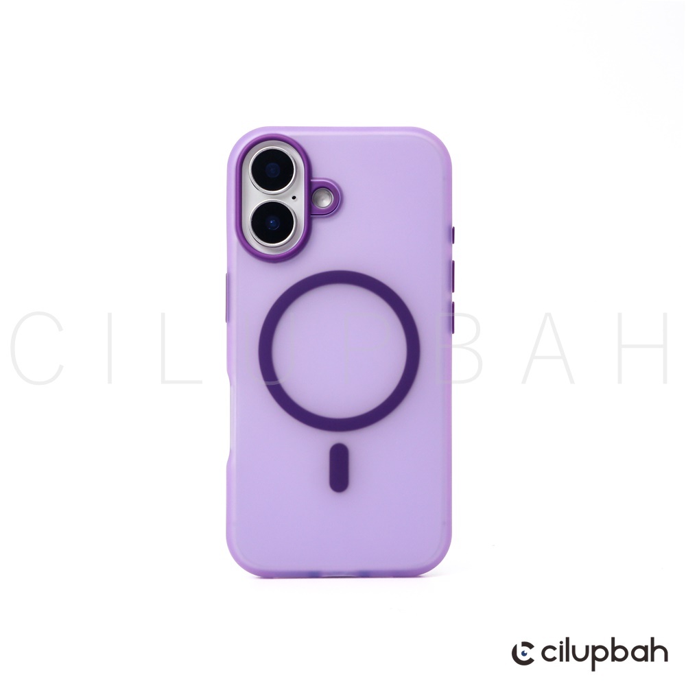 CILUPBAH Jelly Frosted Magsafe Case for iPhone 11 12 13 14 15 16 17 Air Plus Pro Max
