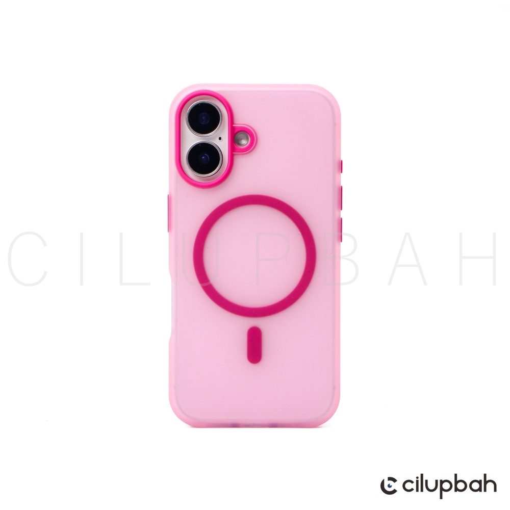 CILUPBAH Jelly Frosted Magsafe Case for iPhone 11 12 13 14 15 16 17 Air Plus Pro Max