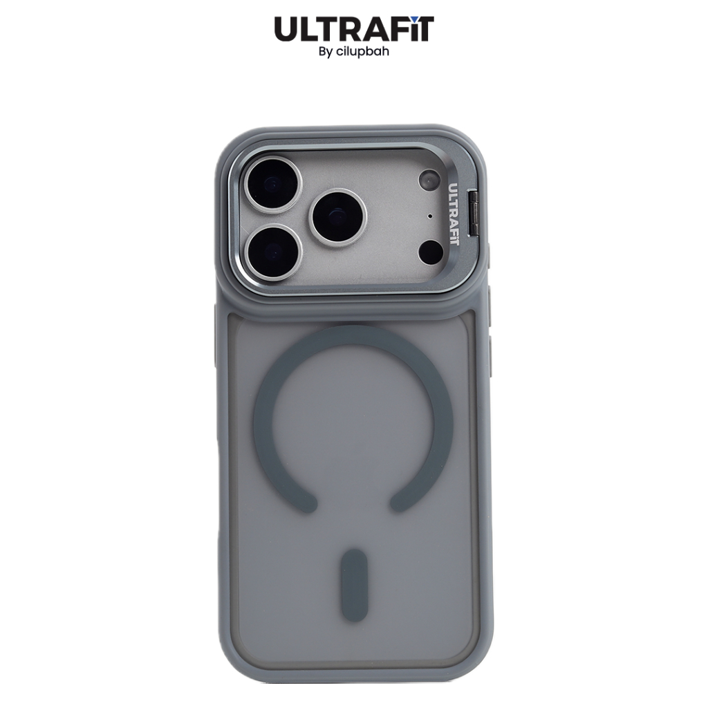 CILUPBAH Frosted Magsafe Stand Case for iPhone 11 12 13 14 15 16 17 Air Pro Plus Pro Max