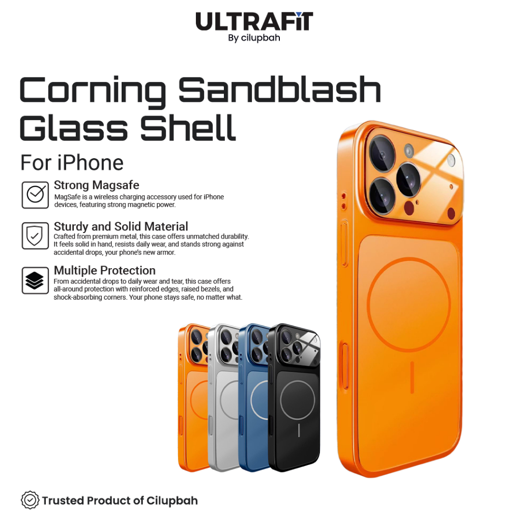 CILUPBAH Look Like i7 Magnetic Corning Sandblash Glass Case for iPhone 11 12 13 14 15 16 17 Air Pro Max