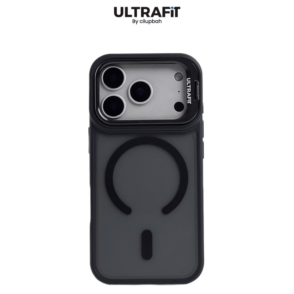 CILUPBAH Frosted Magsafe Stand Case for iPhone 11 12 13 14 15 16 17 Air Pro Plus Pro Max