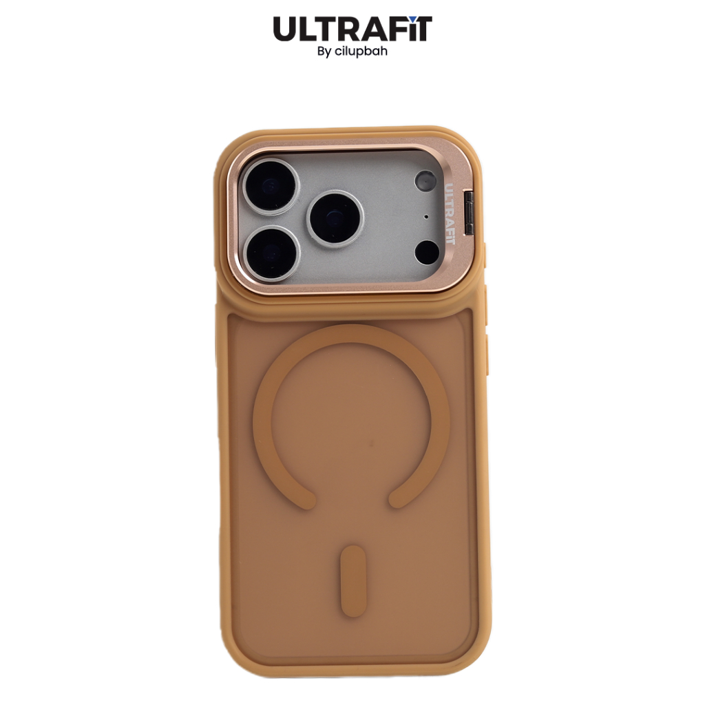 CILUPBAH Frosted Magsafe Stand Case for iPhone 11 12 13 14 15 16 17 Air Pro Plus Pro Max