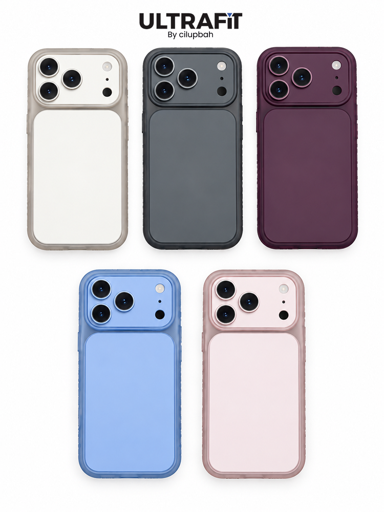 CILUPBAH Slim Matte Bumper Case for iPhone 13 14 15 16 17 18 Pro Max