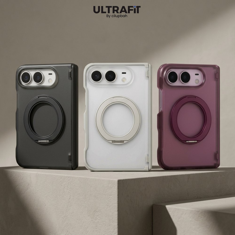 CILUPBAH Folding Magnetic Case for iPhone Duo